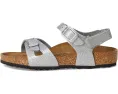 Сандалии Birkenstock Kids Rio Hook and Loop с блестками и регулируемыми ремешками