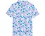 The Flock Party White Performance Polo (Big Kid)