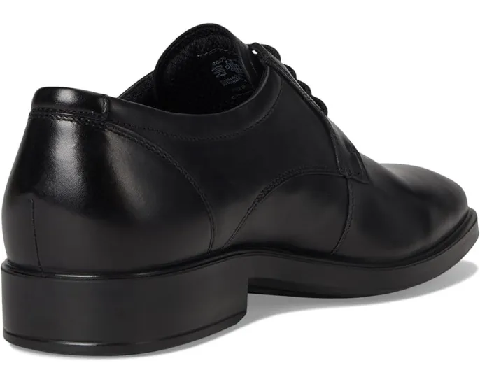 Оксфорды ECCO Milan Plain Toe с перфорацией и технологией ECFS