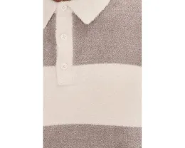 Barefoot Dreams Свитер регби CozyChic Lite с воротником