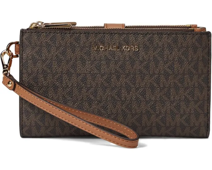 MICHAEL Michael Kors Jet Set Double Zip Wristlet кошелек на запястье