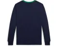 Футболка Polo Ralph Lauren Kids с длинным рукавом и логотипом для детей старшего возраста