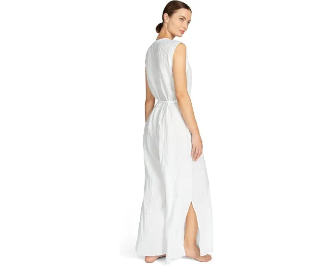 Комбинезон Robin Piccone Fiona свободного кроя с разрезом по боку и завязкой на талии