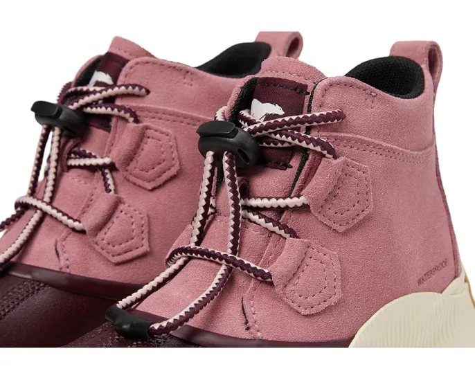 SOREL Детские резиновые сапоги Out N About IV Classic WP с кожаным верхом