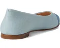 Балетки Nina от French Sole из денима с круглым носком и кожаной подошвой