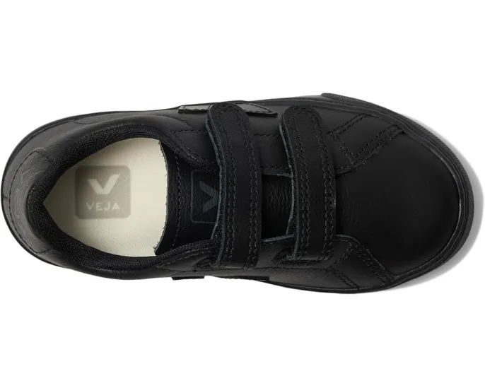 Детские кроссовки VEJA Small Esplar с круглым носком и застежкой на липучках