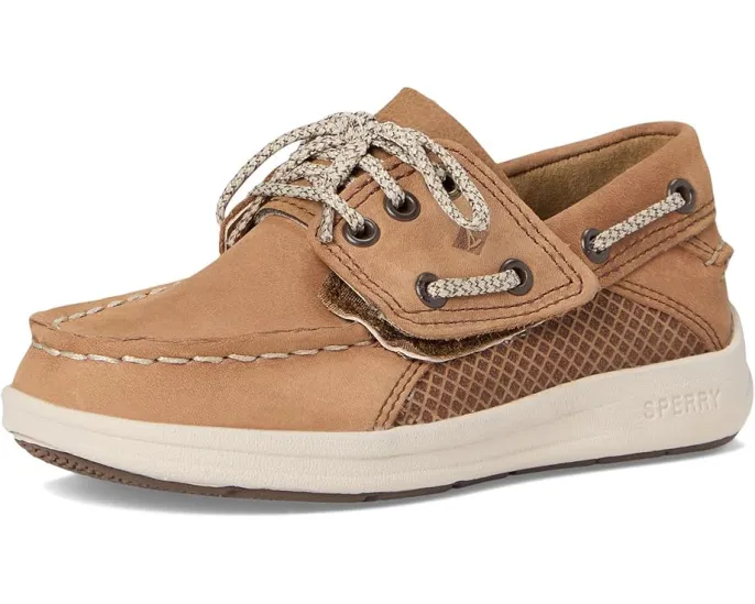 Детские мокасины Sperry Kids Gamefish Jr с кожаным верхом и стелькой из пены с памятью