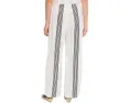 Льняные брюки Madewell Bold Stripe на завязках