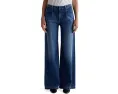 AG Jeans брюки палаццо Stella Wide Leg с защипами в стиле Прованс