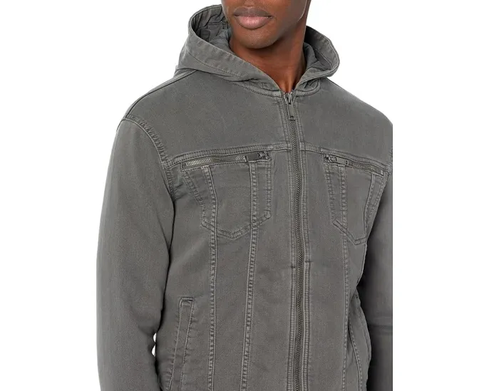 Джинсовая куртка SCOTT с капюшоном от John Varvatos