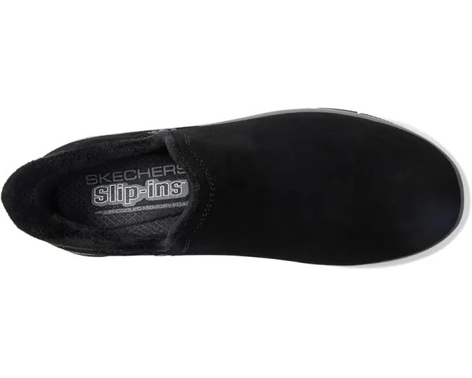 Ботильоны SKECHERS Easy Going Modern Hour Suede Hands Free Slip-ins с меховой подкладкой