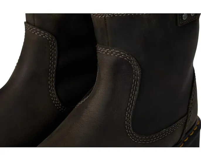 Ботинки Dr. Martens Anistone Lo Leather Pull-On с металлическими пластинами