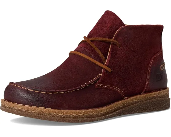 Ботинки Born Analia до щиколотки с носком мокасин и боковой молнией