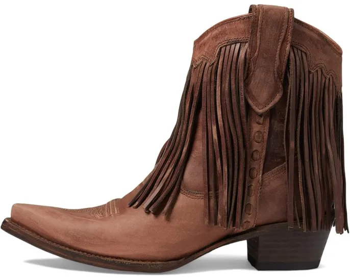 Сапоги Corral Boots L6072 с бахромой и молнией в стиле вестерн