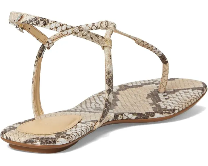 Босоножки Schutz Elsha с квадратным носком и металлизированным верхом