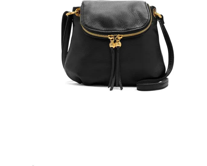 Сумка кроссбоди HOBO Fern Zip-Flap из кожи с клапаном на молнии