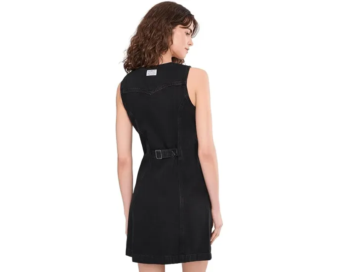 Платье-жилет Levi's® Womens Vianna из денима с застежкой на пуговицы