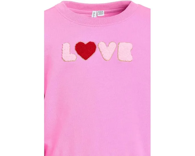 Толстовка с вышивкой Love Janie and Jack для малышей с длинными рукавами