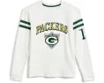 Футболка NFL Green Bay Packers с длинным рукавом для детей от Junk Food Kids
