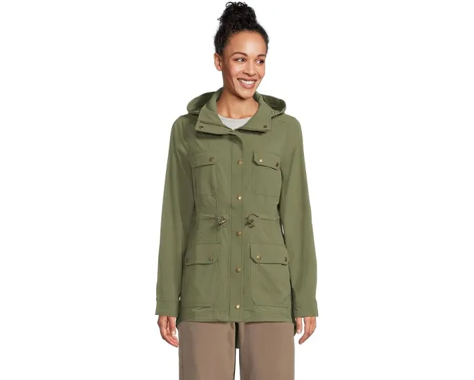 Мягкая ветровка Boundless с капюшоном и регулируемой талией L.L.Bean