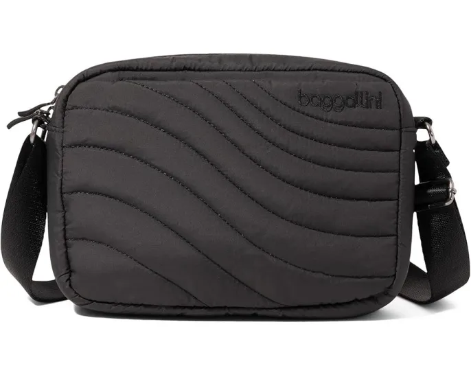 Сумка кроссбоди Baggallini Set Wave с геометрическим узором и RFID защитой