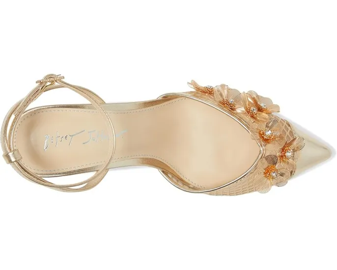 Туфли Carli на шпильке с цветочным декором от Blue by Betsey Johnson