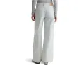 Джинсы Saige Mid-Rise Wide Leg AG Jeans в Luminance со свободной посадкой