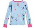 Комплект пижамы Figure Skaters Cotton Rib Hatley из хлопка