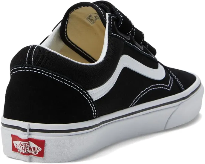 Кроссовки Vans Old Skool V на липучках с вулканизированной подошвой