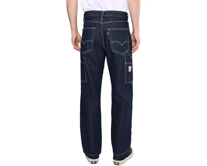 Джинсы Levi's Premium 568 Loose Straight Double Knee из плотного денима