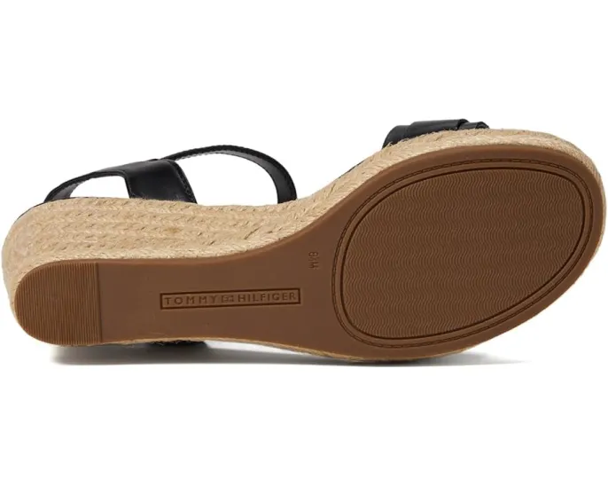 Сандалии Tommy Hilfiger Genavo на танкетке с плетеным ремешком и миндалевидным носком