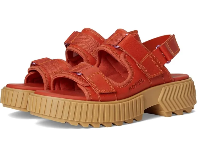 Сандалии SOREL Ona Ave™ Multistrap Mid с несколькими ремешками и подошвой FEATHERTREAD