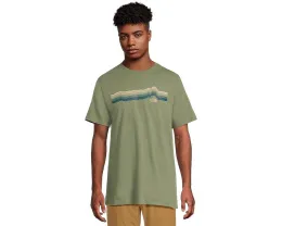 Футболка The North Face Evolution Tequila Sunrise с короткими рукавами и графическим принтом