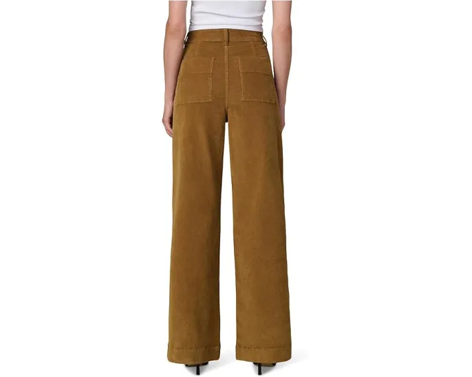 Joe's Jeans The Mia With Slant Pockets Corduroy вельветовые брюки с высокой посадкой