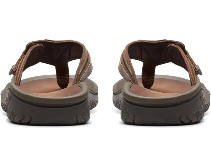 Сандалии Wesley Sun от Clarks с кожаной подкладкой и регулируемой застежкой