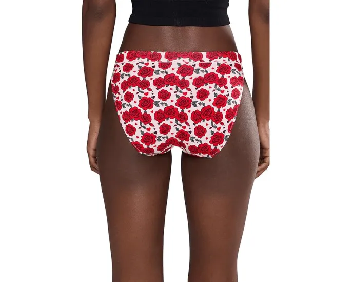 Бикини UltraModal™ Feel Free High Leg с высоким вырезом и цветочным принтом MeUndies