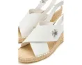 Эспадрильи на танкетке 85mm Turnlock Wedge от Tory Burch с перекрестными ремешками
