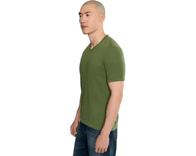 Футболка John Varvatos Miles V-neck с V-образным вырезом из органического хлопка