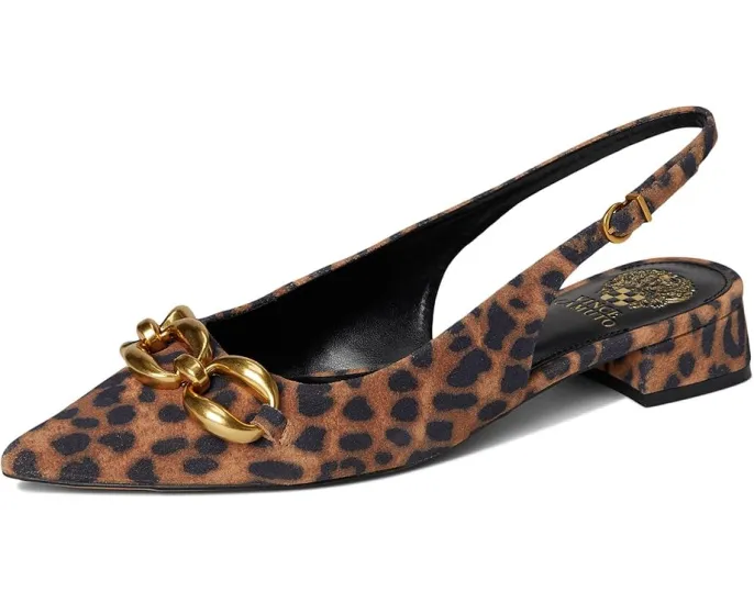 Босоножки на каблуке Vince Camuto Valiey с цепочкой и острым носком