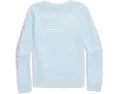 Футболка с длинным рукавом и карманом Vineyard Vines для детей