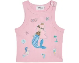 Топ Mermaid Patch Tank Lola and The Boys с русалкой и пайетками