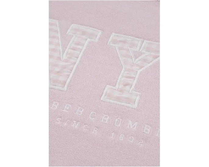 Свитшот в клетку с принтом NYC для детей