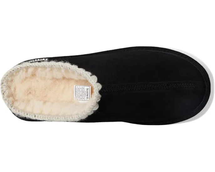 Домашние тапочки Bearpaw Crochet Martis с вязаным декором и съемной стелькой