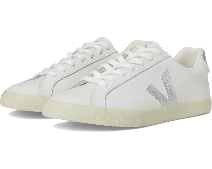 Кроссовки VEJA Esplar Logo из натуральной кожи с подошвой из дикого каучука