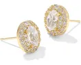 Серьги Bella Stud с крупным кристаллом и замком пуш-бэк от Kendra Scott