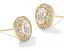 Серьги Bella Stud с крупным кристаллом и замком пуш-бэк от Kendra Scott