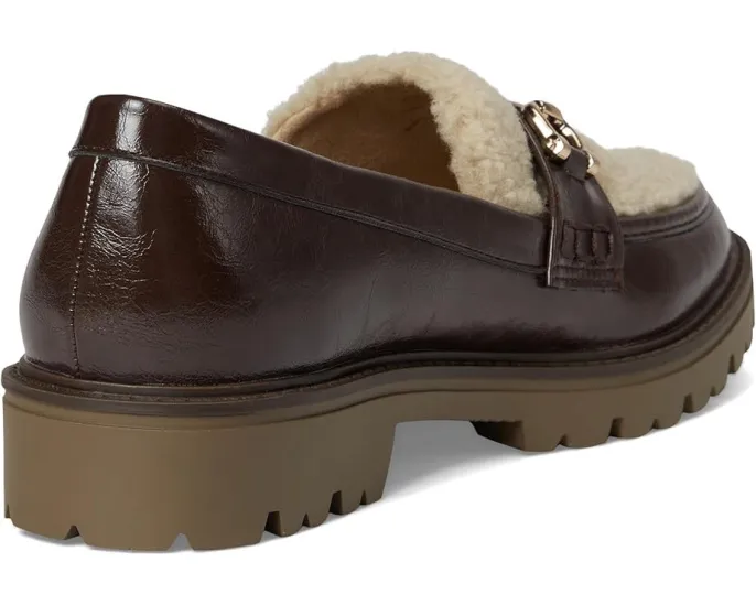 Лоферы Jessamey на удобном каблуке из гладкой кожи Journee Collection