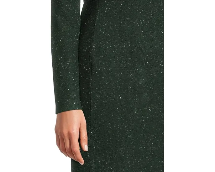 Платье Vince Camuto из люрекса с длинным рукавом