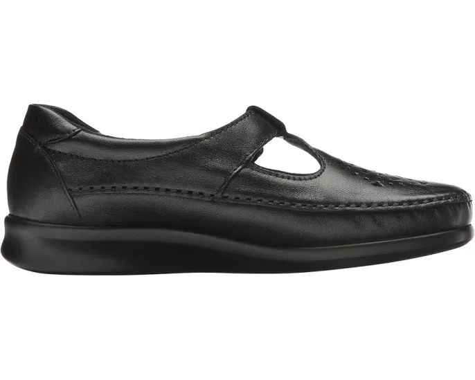 Мокасины SAS Loafers с Т-образным ремешком на липучке