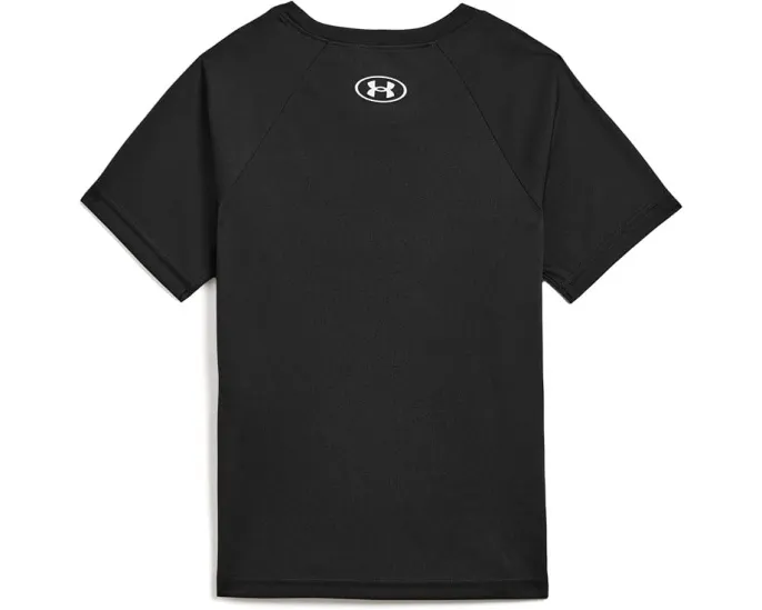 Футболка Under Armour Kids Tech Hybrid Print Short Sleeve T-Shirt для мальчиков